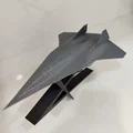 Mô hình máy bay Dark Star - Phiên bản in 3D bề mặt siêu mịn - Thumbnail 1