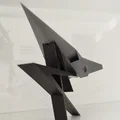 Mô hình máy bay Dark Star - Phiên bản in 3D bề mặt siêu mịn - Thumbnail 3