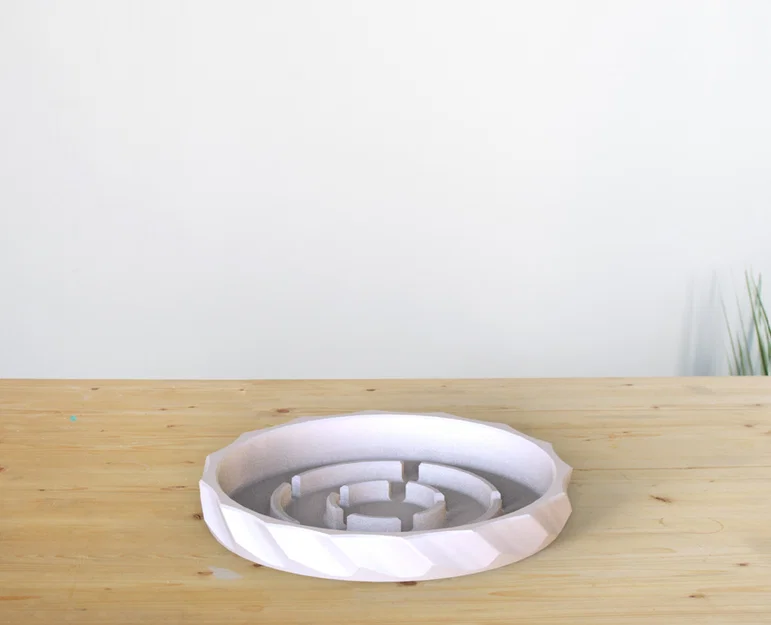Khay hứng nước chậu cây họa tiết xoắn độc đáo (Plant Drip Tray) - Image 1