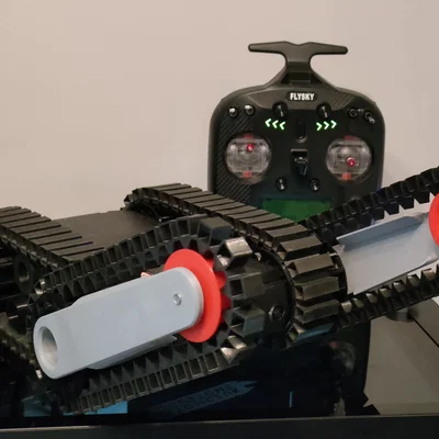 ReconBot siêu chất: RC Camera, leo cầu thang được (tới 19cm)!