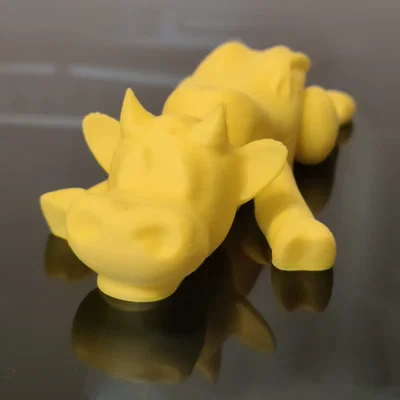 Giá đỡ điện thoại bò cute khớp nối (Articulated Cute Cow Phone Stand)
