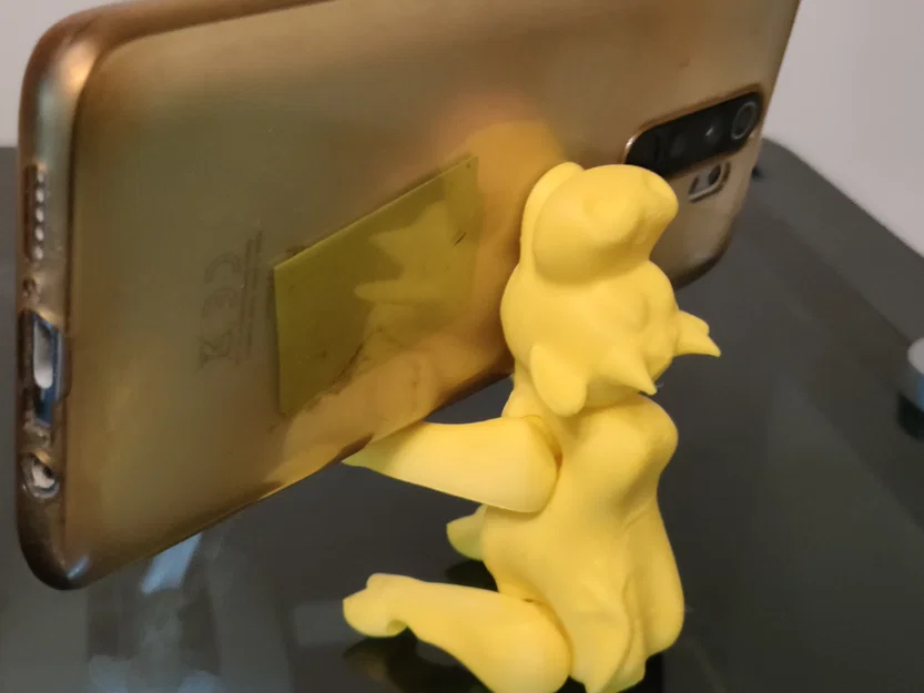 Giá đỡ điện thoại bò cute khớp nối (Articulated Cute Cow Phone Stand) - Image 4