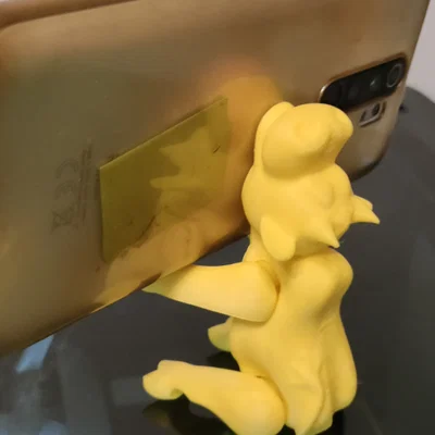 Giá đỡ điện thoại bò cute khớp nối (Articulated Cute Cow Phone Stand)
