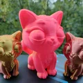 Mô hình chú mèo Cute Kitty Cat dễ thương trang trí bàn làm việc - Thumbnail 1