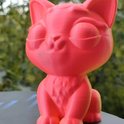 Mô hình chú mèo Cute Kitty Cat dễ thương trang trí bàn làm việc