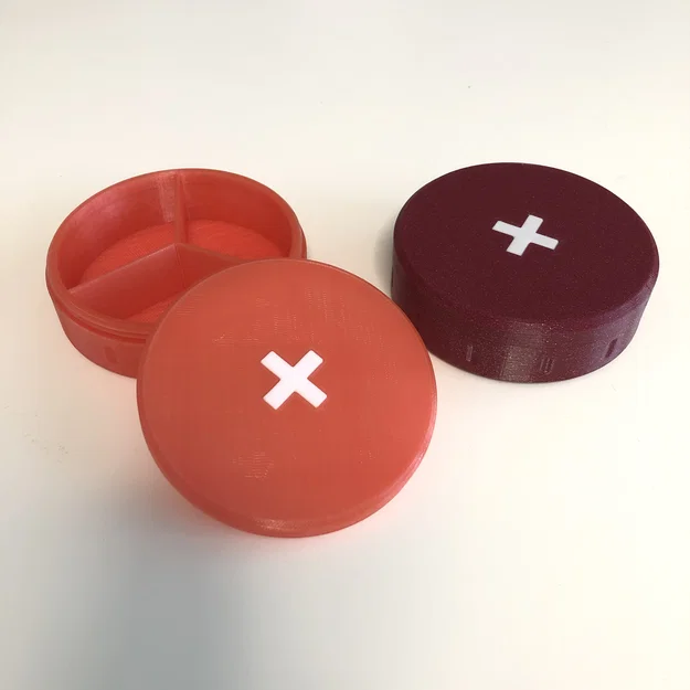 Hộp đựng thuốc (đường kính 80mm) - Image 3