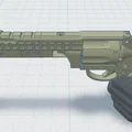 Mô hình súng Revolver 2 cho nhân vật Dummy 13 - Phụ kiện in 3D độc đáo - Thumbnail 4