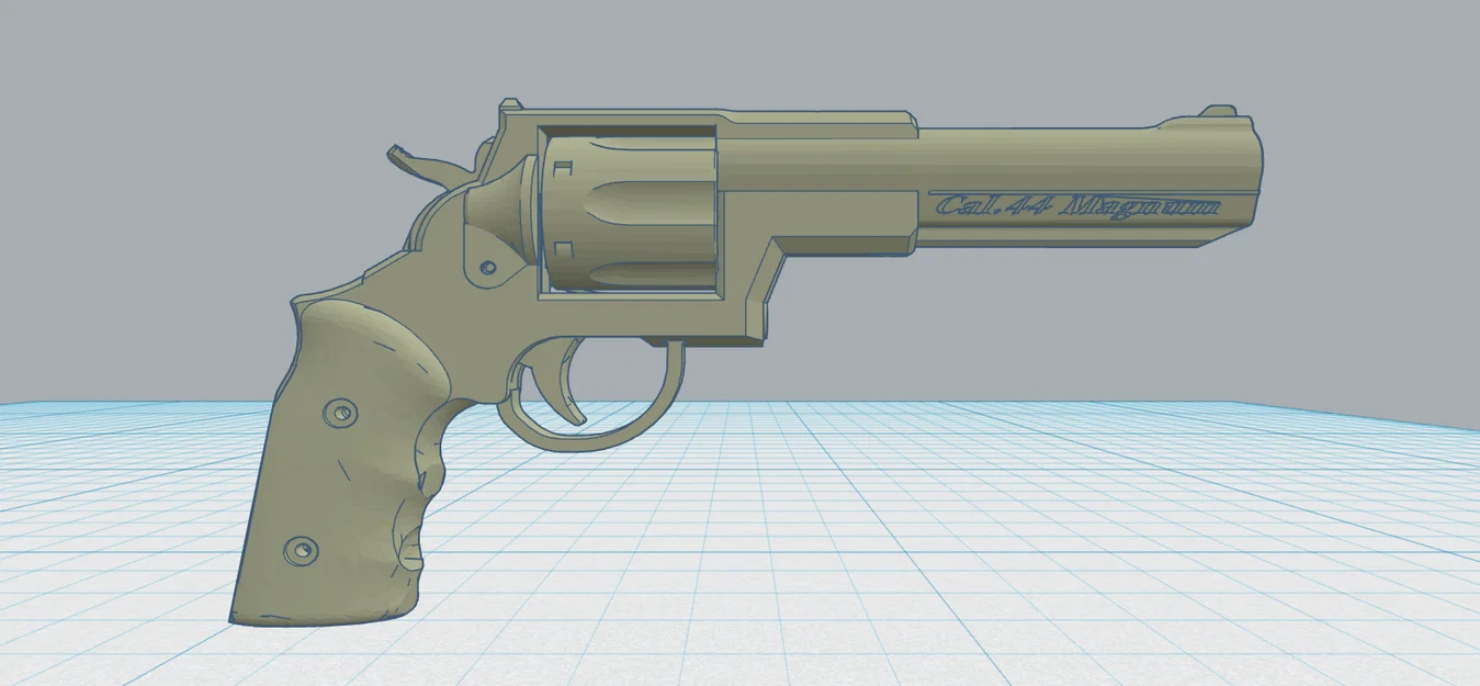 Mô hình súng lục ổ xoay Revolver 1 cho Dummy 13 - In 3D cực chất - Image 2