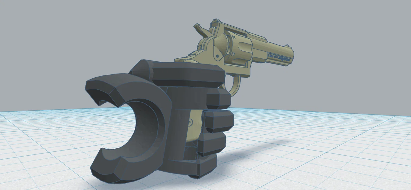 Mô hình súng lục ổ xoay Revolver 1 cho Dummy 13 - In 3D cực chất - Image 4