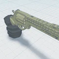 Mô hình súng Revolver 2 cho nhân vật Dummy 13 - Phụ kiện in 3D độc đáo - Thumbnail 7