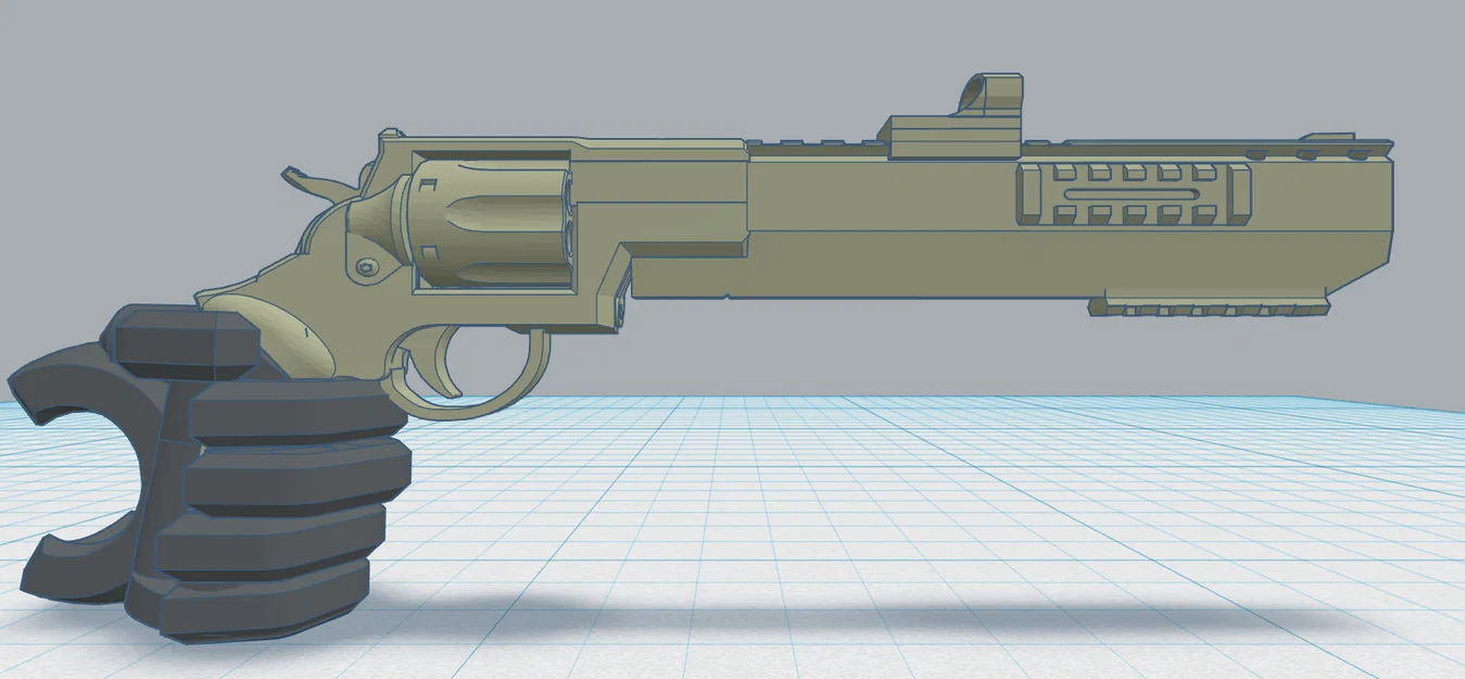 Mô hình súng Revolver tùy chỉnh cho Dummy 13 cực chất - Image 1
