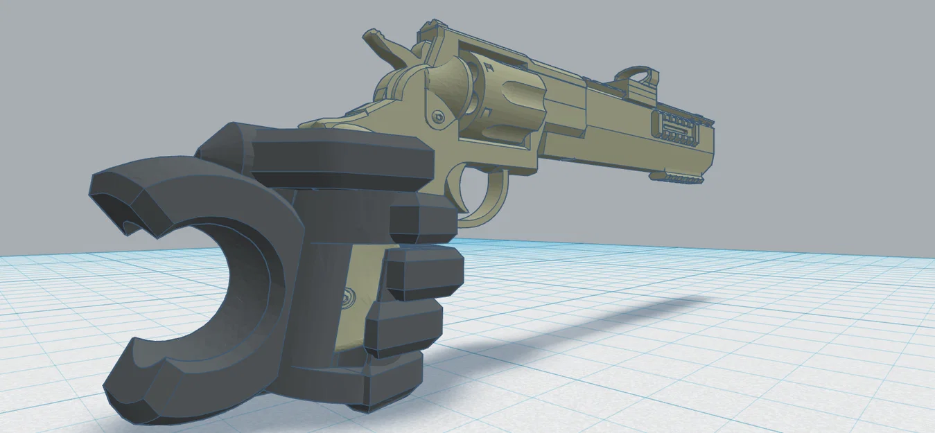 Mô hình súng Revolver tùy chỉnh cho Dummy 13 cực chất - Image 3