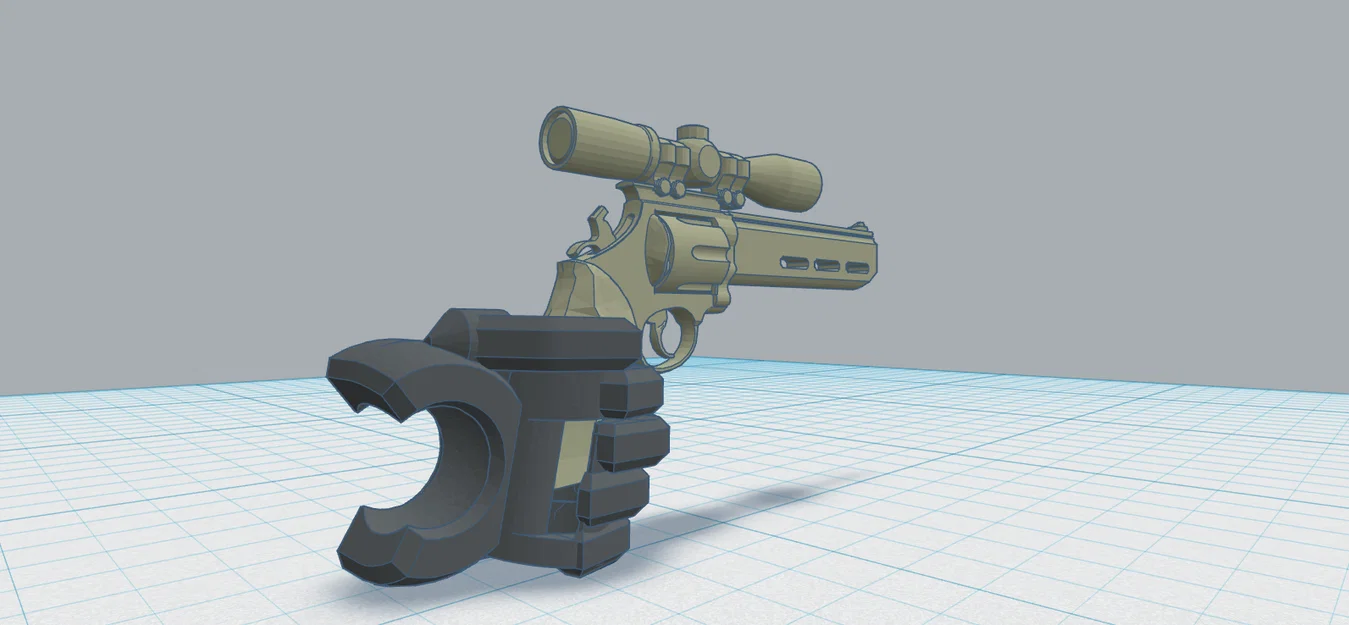 Mô hình súng lục ổ xoay cho Dummy 13 - Image 3