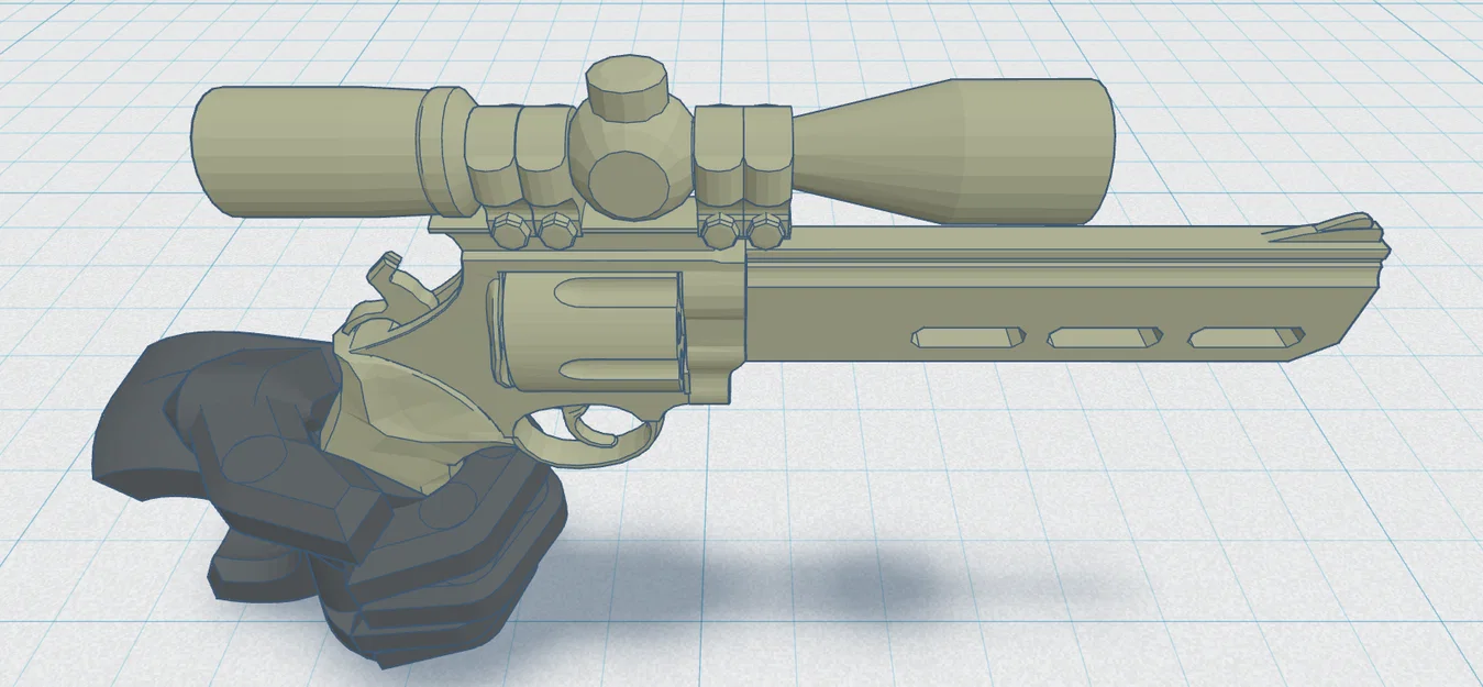 Mô hình súng lục ổ xoay cho Dummy 13 - Image 5