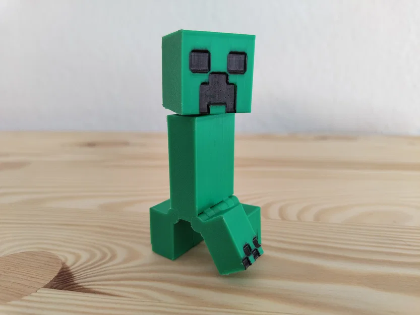 Articulated Creeper (Minecraft) - Mẫu in 3D print-in-place - Image 4