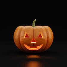 Mô hình đèn lồng bí ngô trang trí Halloween in 3D đẹp mắt - Image 1