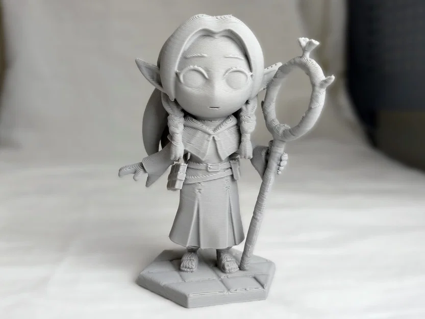 Marcille chibi (Delicious in Dungeon / Dungeon Meshi) - file STL/3MF - Image 1