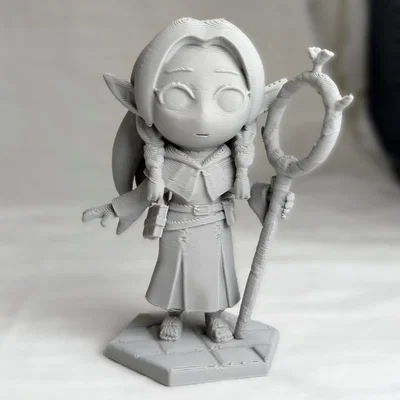 Marcille chibi (Delicious in Dungeon / Dungeon Meshi) - file STL/3MF