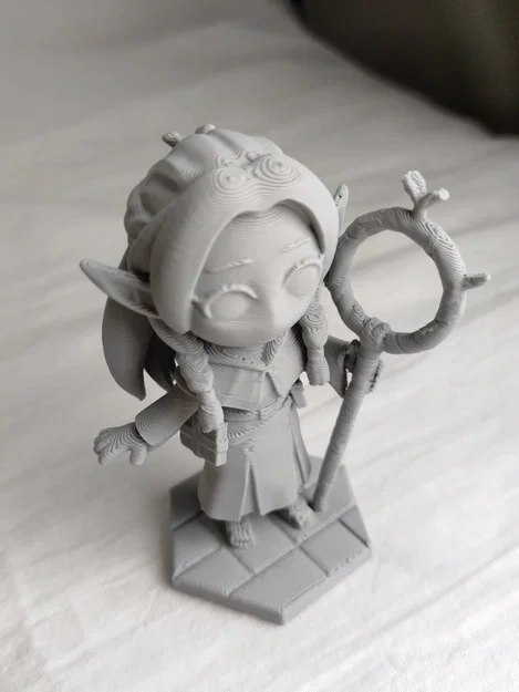 Marcille chibi (Delicious in Dungeon / Dungeon Meshi) - file STL/3MF - Image 3
