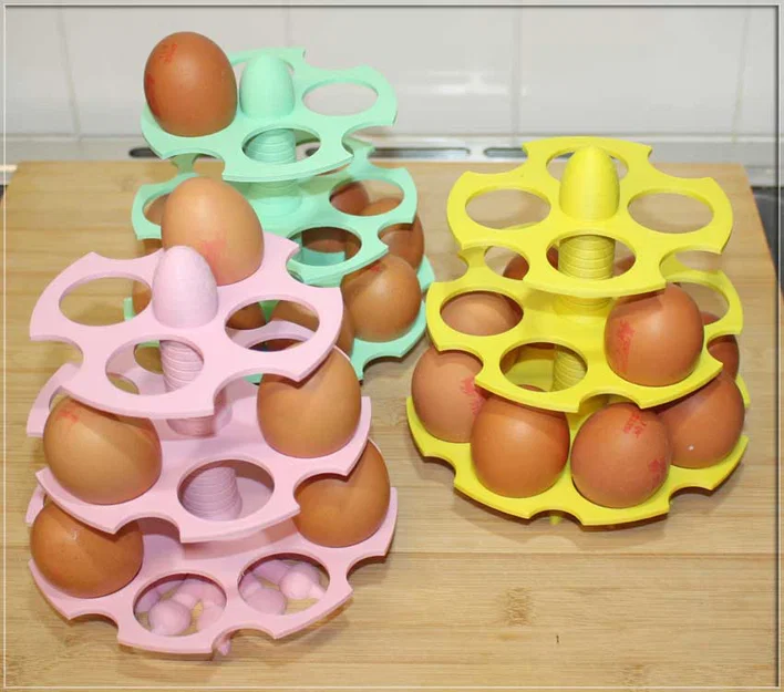 Giá Đỡ Trứng 3D (Egg Stand) Tiện Lợi, Gọn Gàng Cho Căn Bếp - Image 2