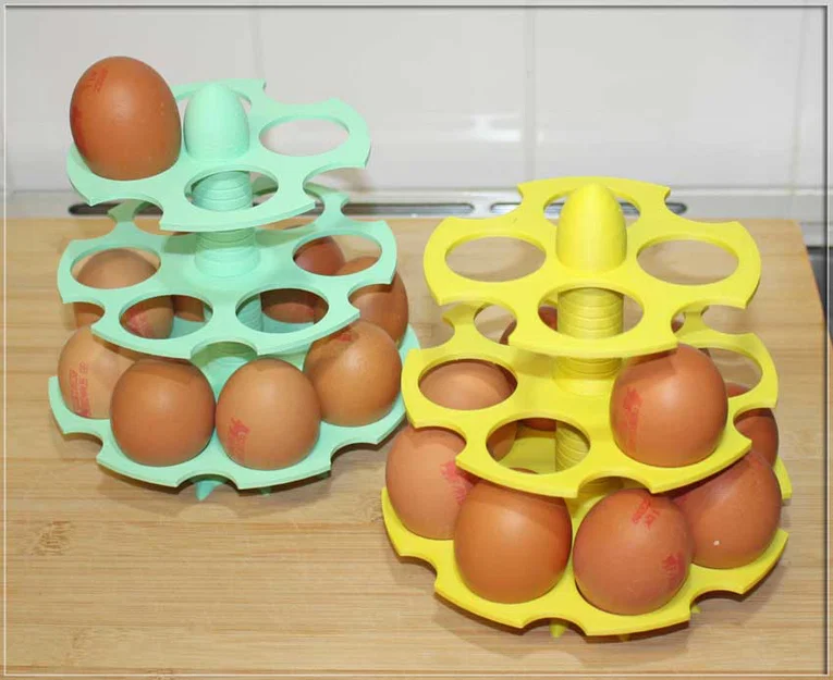 Giá Đỡ Trứng 3D (Egg Stand) Tiện Lợi, Gọn Gàng Cho Căn Bếp - Image 4