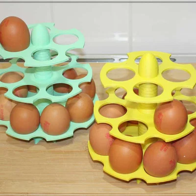 Giá Đỡ Trứng 3D (Egg Stand) Tiện Lợi, Gọn Gàng Cho Căn Bếp