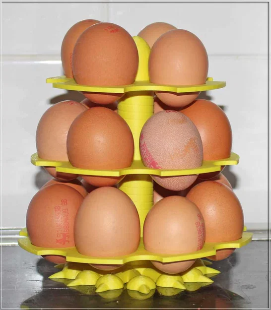 Giá Đỡ Trứng 3D (Egg Stand) Tiện Lợi, Gọn Gàng Cho Căn Bếp - Image 5
