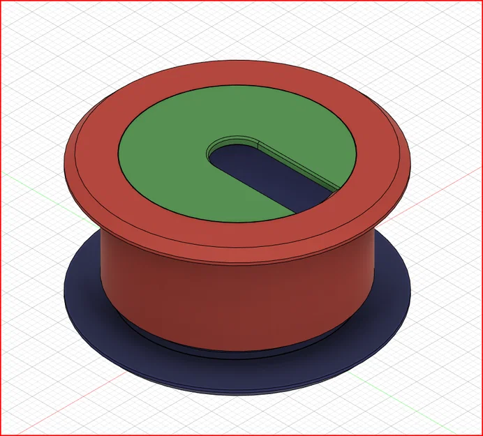 Cable Grommet cho tủ Ikea Platsa - Image 1