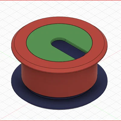 Cable Grommet cho tủ Ikea Platsa