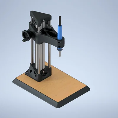 Bộ ép threaded insert (heat set insert press) dạng rack & pinion