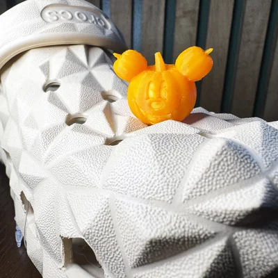 Charm Crocs Mickey Mouse Jack O Lantern (4 mặt ma quái)