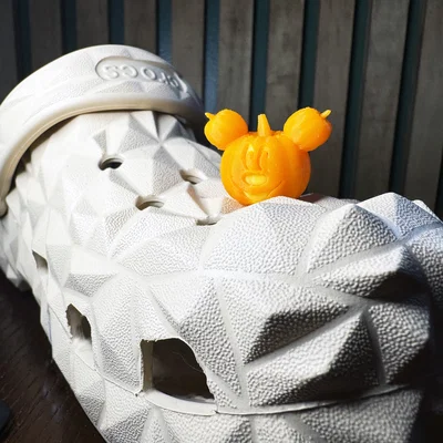Charm Crocs Mickey Mouse Jack O Lantern (4 mặt ma quái)