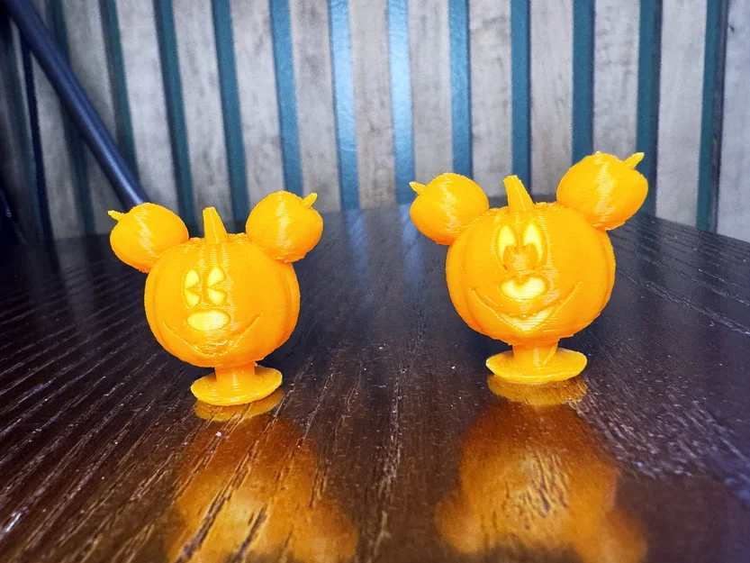 Charm Crocs Mickey Mouse Jack O Lantern (4 mặt ma quái) - Image 4