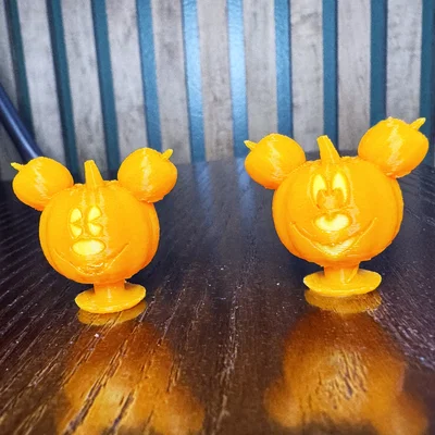 Charm Crocs Mickey Mouse Jack O Lantern (4 mặt ma quái)