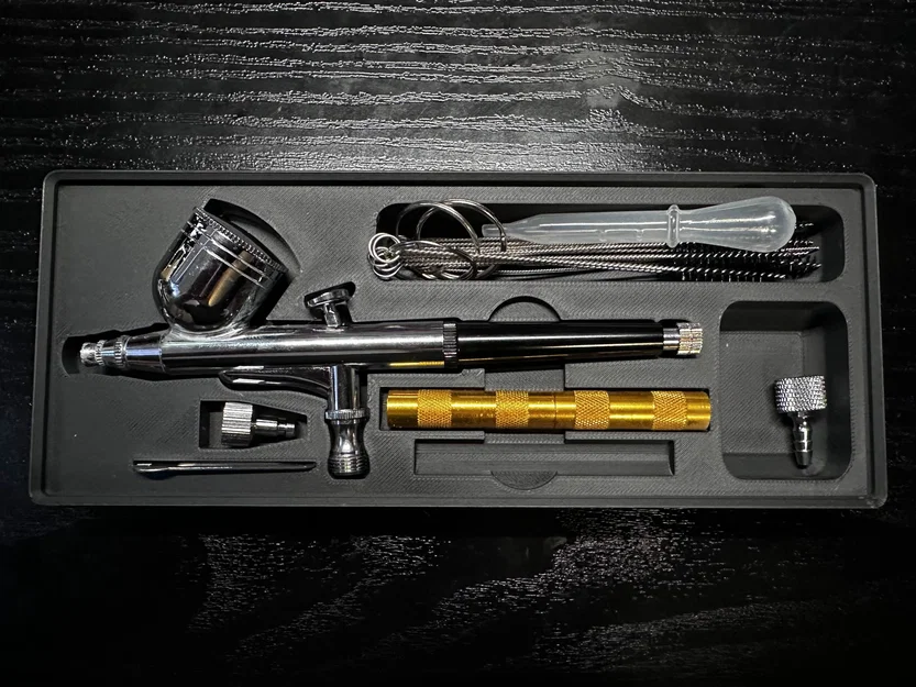 Khay lưu trữ airbrush Gridfinity - Image 1