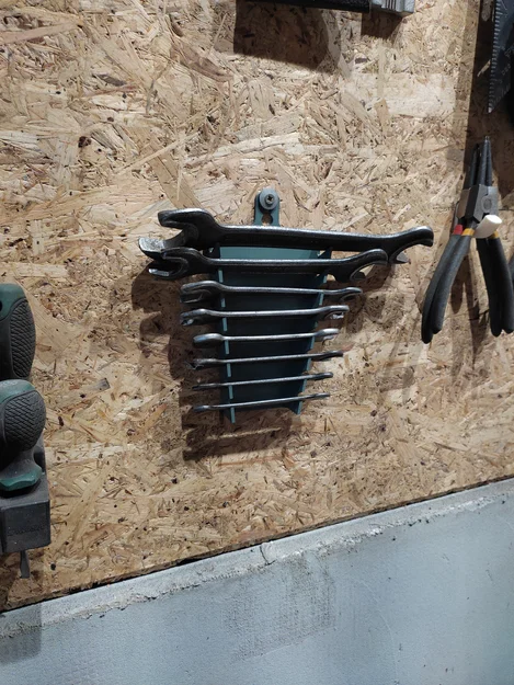 Giá treo cờ lê thông minh 7-27 cho xưởng gọn gàng - Image 1