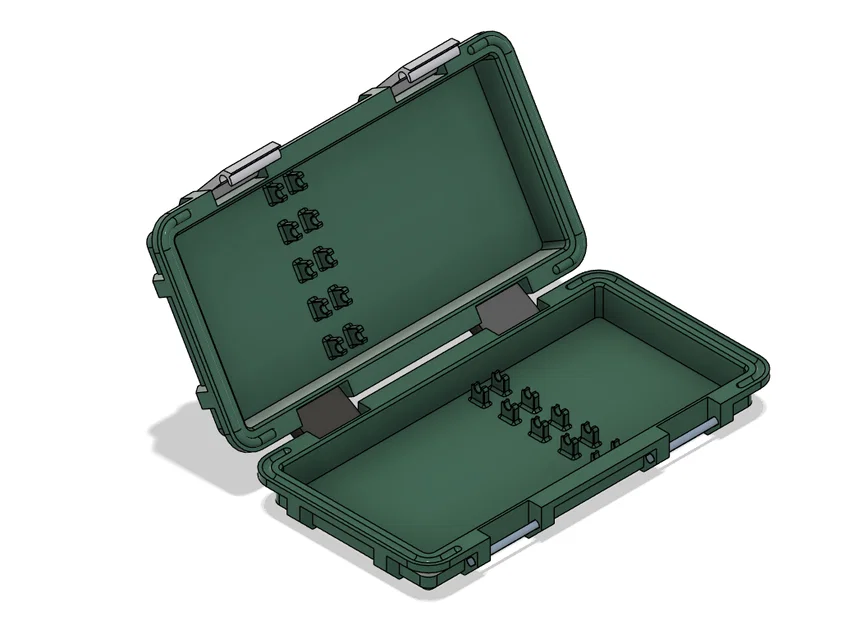 Hộp đựng bộ giũa 10 cây (Needle File Set Box) in 3D tiện lợi - Image 1
