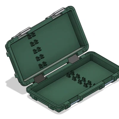 Hộp đựng bộ giũa 10 cây (Needle File Set Box) in 3D tiện lợi