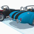 Mô hình in 3D xe cổ điển Shelby Cobra 427 đời 1965 - Thumbnail 6
