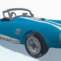 Mô hình in 3D xe cổ điển Shelby Cobra 427 đời 1965 - Thumbnail 8