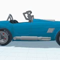 Mô hình in 3D xe cổ điển Shelby Cobra 427 đời 1965 - Thumbnail 9