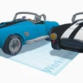 Mô hình in 3D xe cổ điển Shelby Cobra 427 đời 1965 - Thumbnail 12