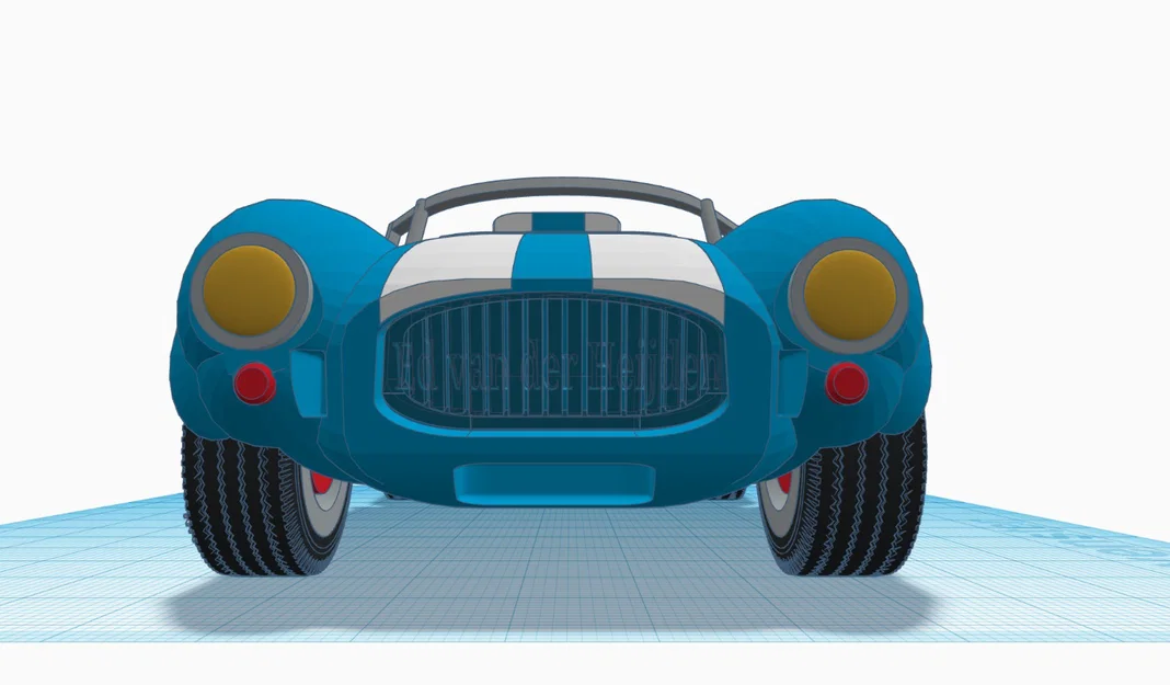 Mô hình in 3D xe cổ điển Shelby Cobra 427 đời 1965 - Image 16