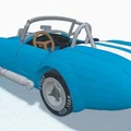 Mô hình in 3D xe cổ điển Shelby Cobra 427 đời 1965 - Thumbnail 17
