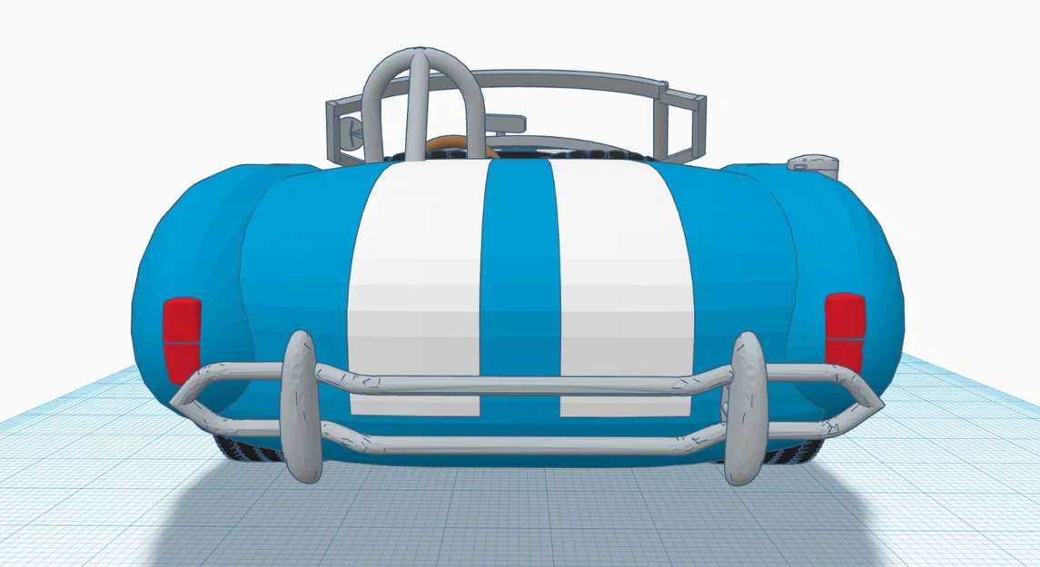 Mô hình in 3D xe cổ điển Shelby Cobra 427 đời 1965 - Image 18