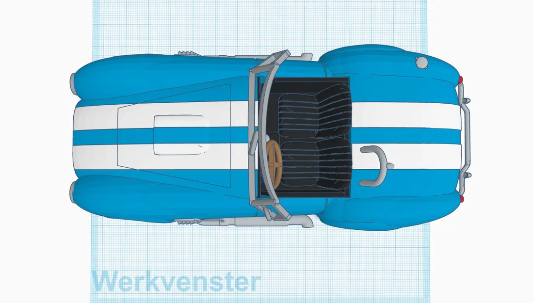 Mô hình in 3D xe cổ điển Shelby Cobra 427 đời 1965 - Image 22