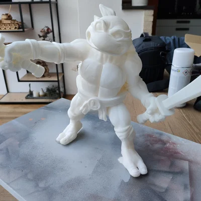Big Leonardo (Leonardo scale 500%)