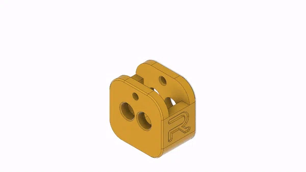 Khóa dây giày (Lace Lock) 4mm bản cải tiến siêu bền - Image 3