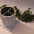 Ống cắm bút kiến trúc Hy Lạp cổ đại - Mẫu in 3D trang trí bàn làm việc - Thumbnail 2