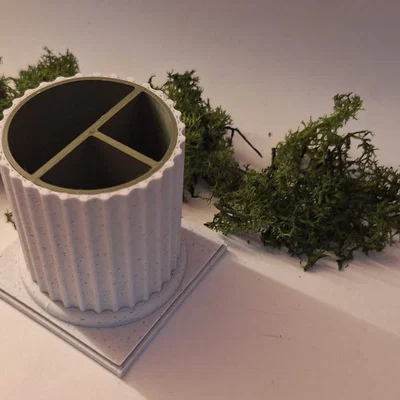 Ống cắm bút kiến trúc Hy Lạp cổ đại - Mẫu in 3D trang trí bàn làm việc